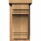 Ekena Millwork Pescadero Smooth Corbel w/Backplate, Western Red Cedar, 7 1/2"W x 10"D x 14"H COR08X10X14PEC01SWR - alternate 2